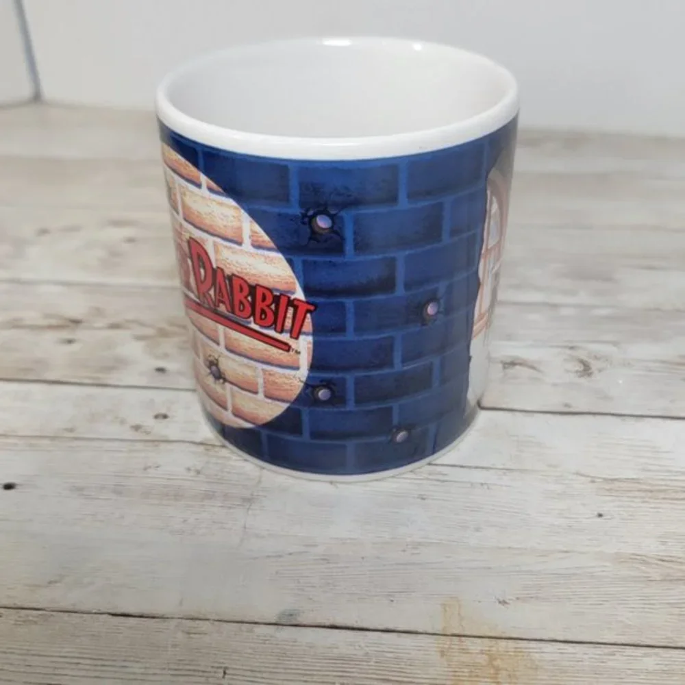 Vintage Disney Who Framed Roger & Jessica Rabbit Coffee Mug‎ Cup 1987 Applause